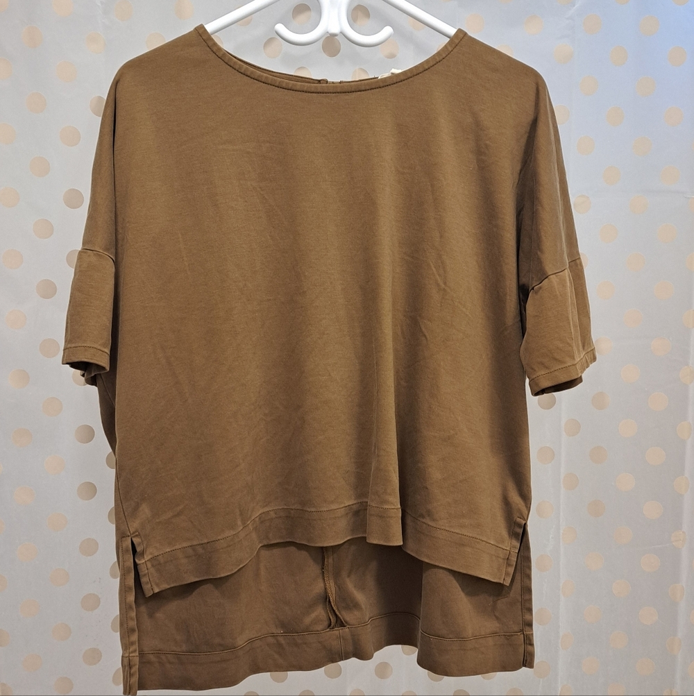 Madewell Olive Short Sleeve Tee